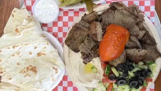 Lamb Gyro Plate