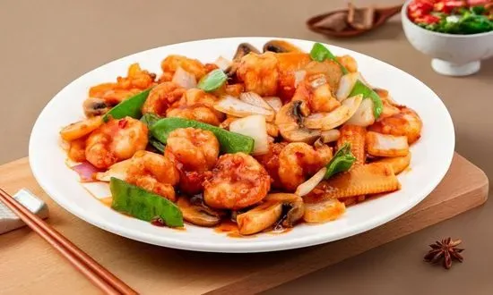 Garlic Shrimp-鱼香虾