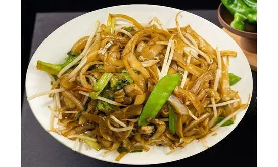 Vegetable Chow Fun-素菜炒河粉