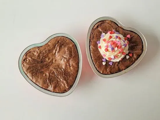 Heart Shaped Brownie