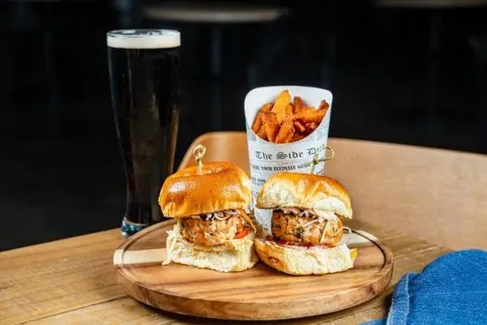 Salmon Sliders