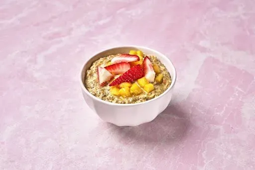 Mango Strawberry Chia Pudding