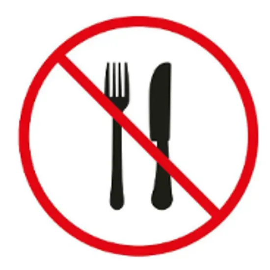 NO utensils