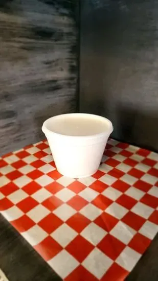 large ice cream cone (in cup)