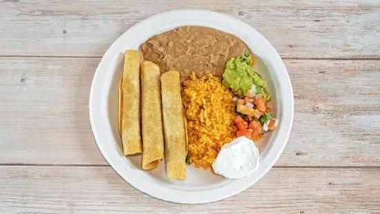 Flautas Plate