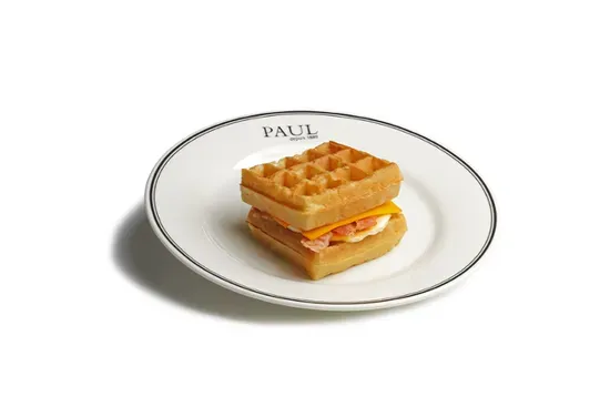 Sausage,  Egg & Cheese Waffle Sandwich
