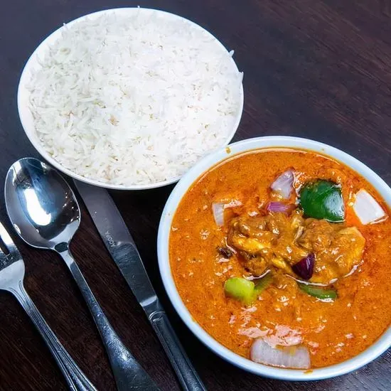 Kadai Gosht - Served with Basmati Rice