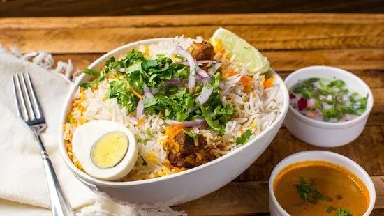 Goat Dum Biryani (Single)