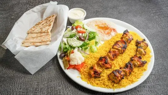 Chicken Tikka Plate (Tawook) Plate