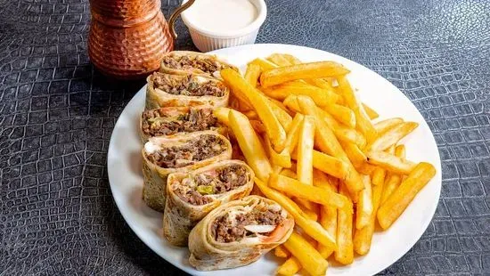 Beef Shawarma Wrap Combo