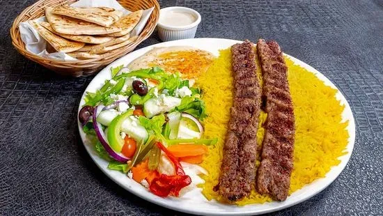 Lamb Kabob Plate