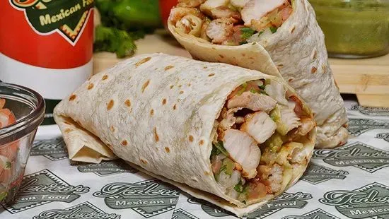 Pollo Asado Burrito