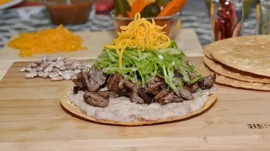 Carne Asada Tostada