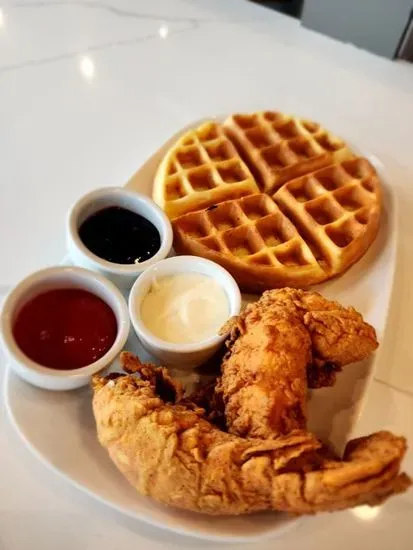 Fried Lobster & Waffle
