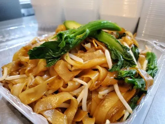 Mixed Vegetable Chow Fun 雜菜炒河粉