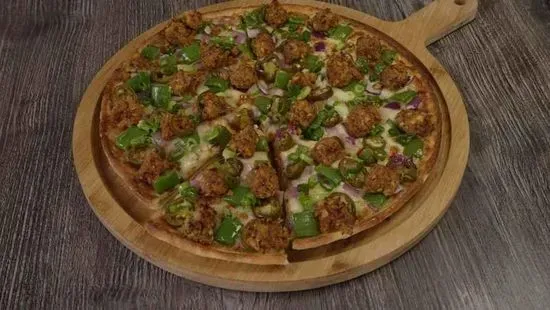 DPC Manchurian Chicken Pizza