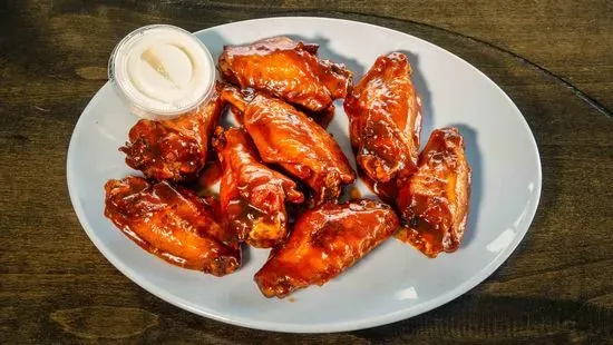 Homemade Breaded Chicken Wings (8pc)