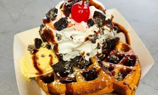 Waffle Sundae