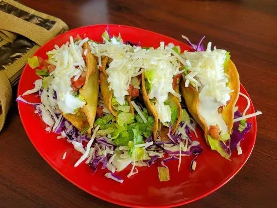 4 Crispy Potato Tacos