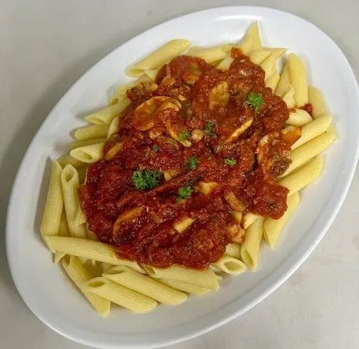 Pasta With Marinated Mushrooms