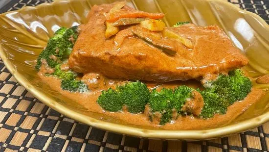 Salmon Panang Curry