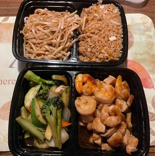 Hibachi Chicken & Shrimp