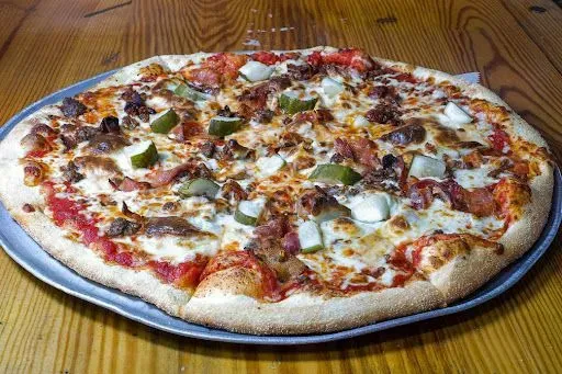 Cheeseburger Pizza