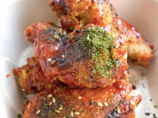 Fire Wings With Nori Furikake