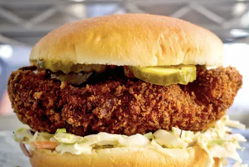 Fried Panko Chicken Sandwich