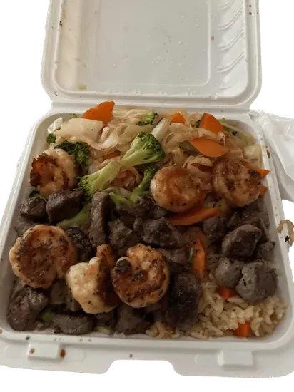 R3. Steak and Shrimp Hibachi