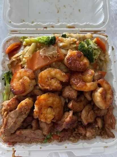 R5. Chicken and Shrimp Teriyaki