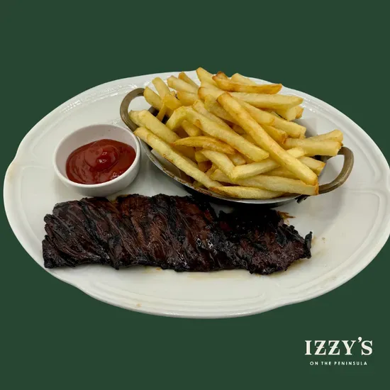 8 oz. Marinated Skirt Steak & Fries