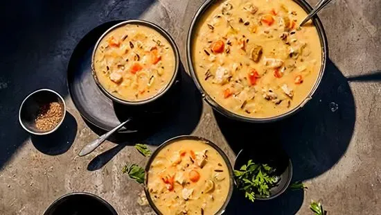 Cream of Chicken & Wild Rice Soup - Group