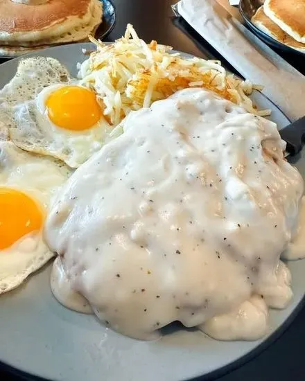 Country Fried Steak & Eggs