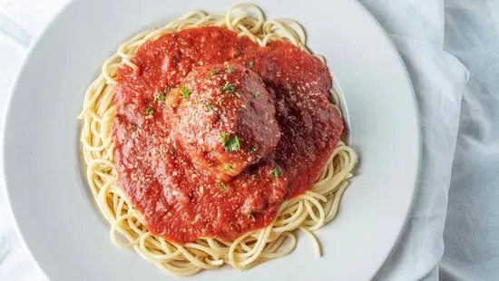 Spaghetti and Monster Meatball