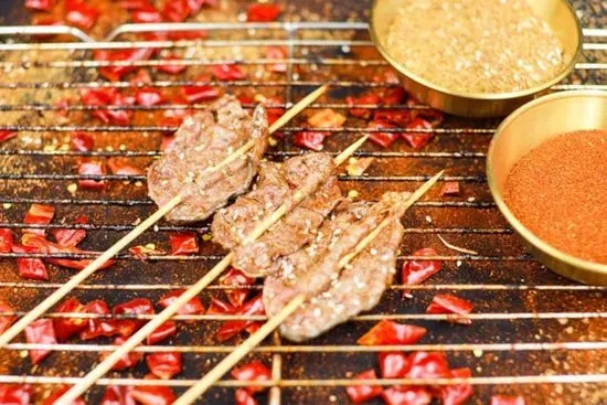 Beef Tongue Skewers (3) 亲吻牛舌(3)