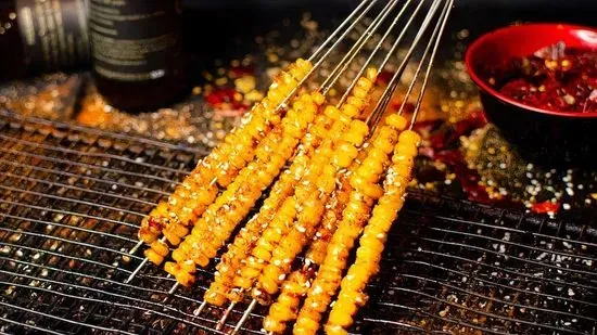 Corn Kernels Skewers (10) 一把玉米粒儿(10)