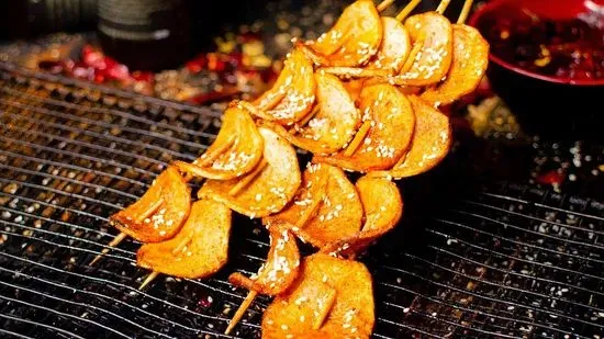 Slices Potato Skewers (2) 土豆片(2)