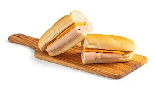 Smoked Turkey & Cheddar 9" White Sub