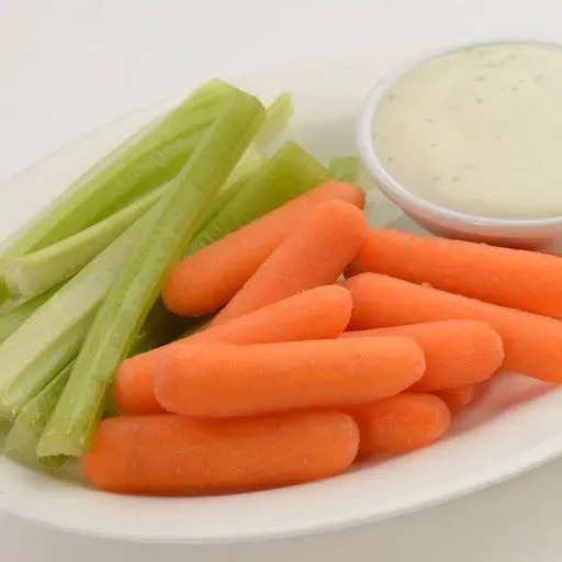 Carrots And Celery With Ranch