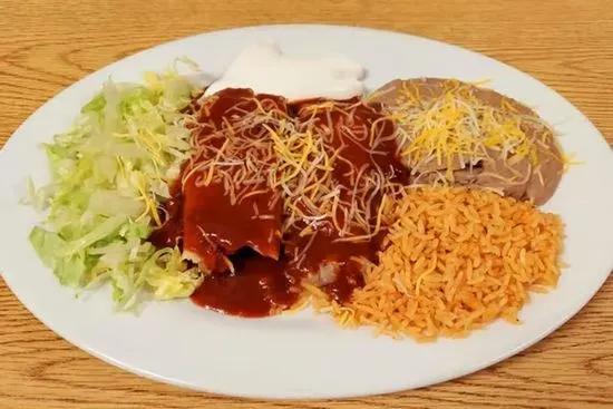 #5. Beef Taco & Enchilada