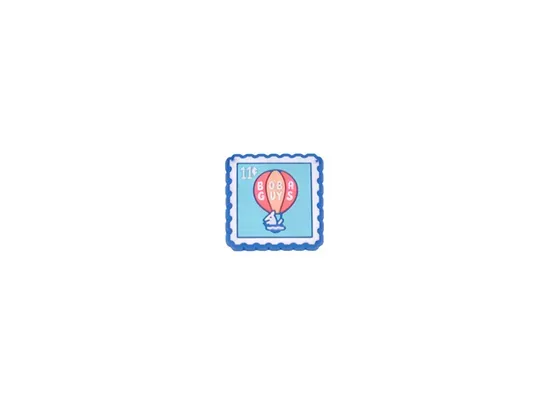 AARDVARK STAMP CROC CHARM