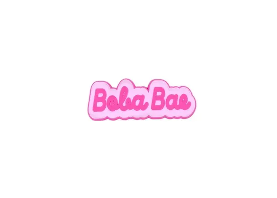 BOBA BAE CROC CHARM