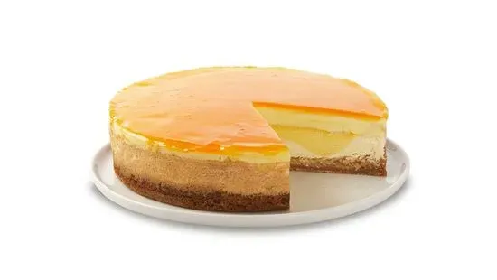 10 Inch Mango Key Lime Cheesecake