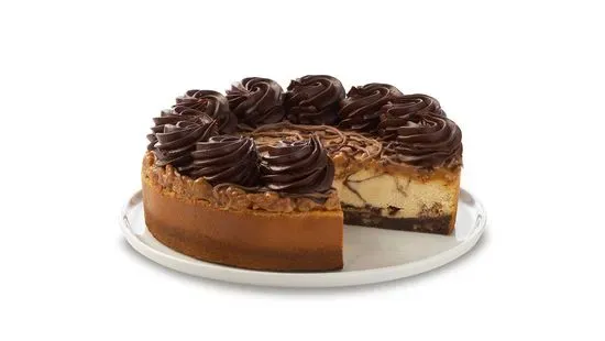 10 Inch Caramel Pecan Turtle Cheesecake