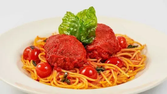 Lunch Spaghetti And Meatballs