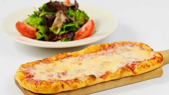 Lunch Cheese Flatbread Pizza