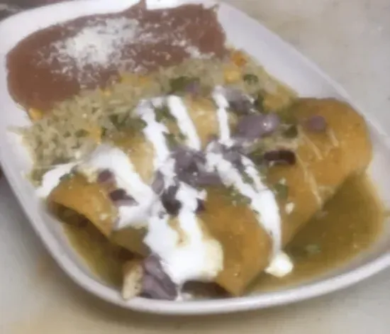 Enchiladas camaron