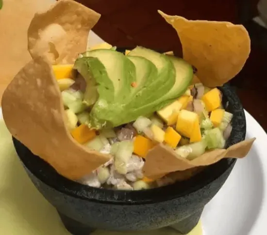 Tostada tropicana