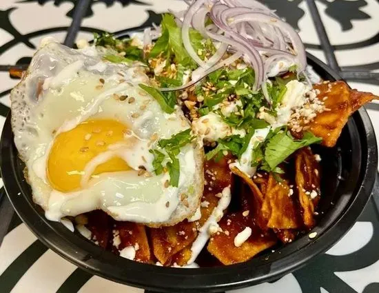 Chilaquiles with Egg